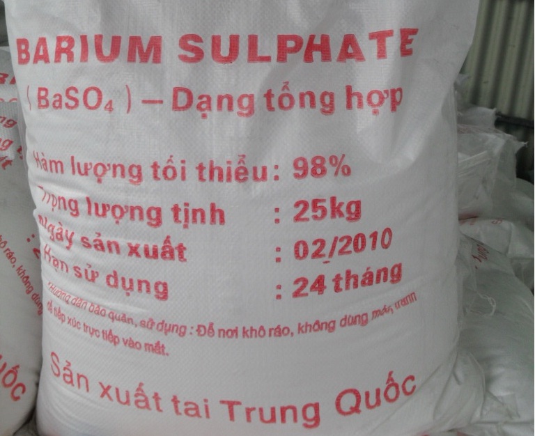 Bột Barium sulfate BaSO4